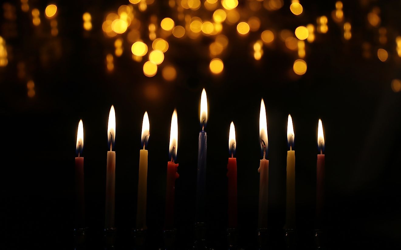 The menorah is perhaps the most famous symbol of Hannukah. 
