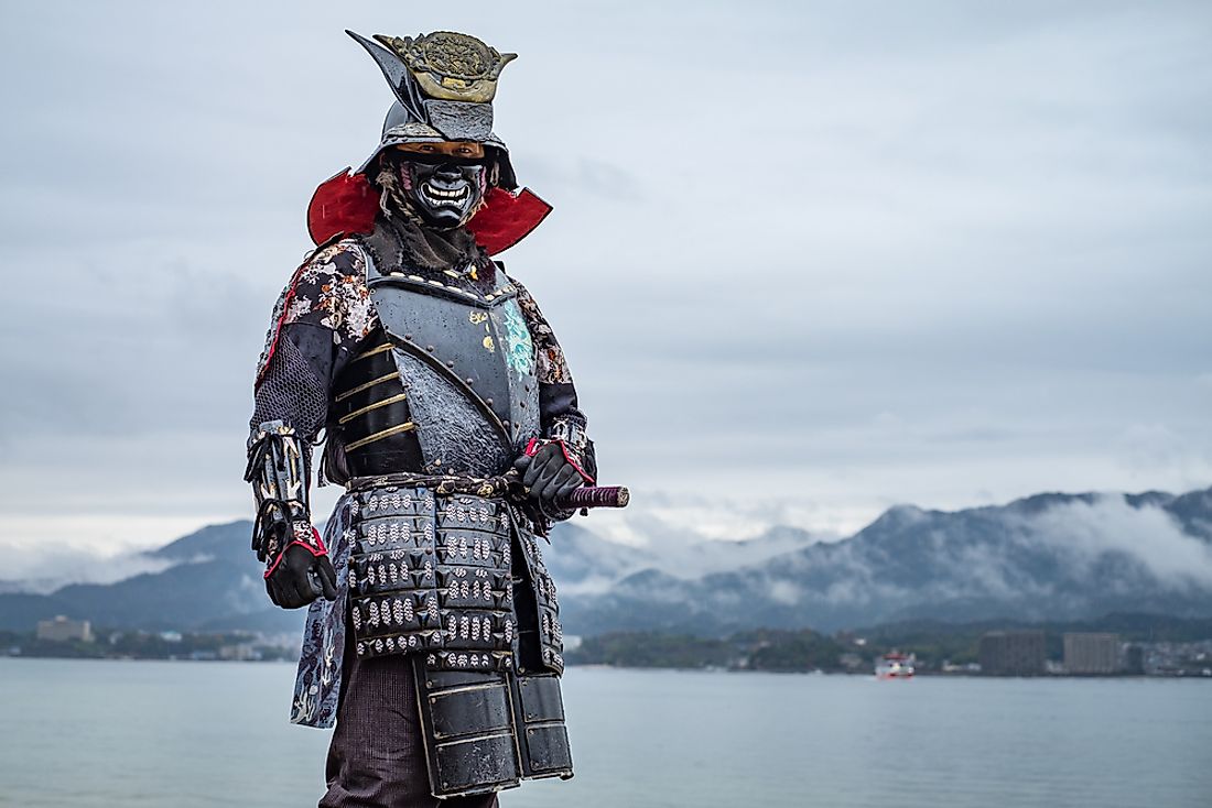 The Samurai had extremely elaborate armors, which they wore on the battlefield.