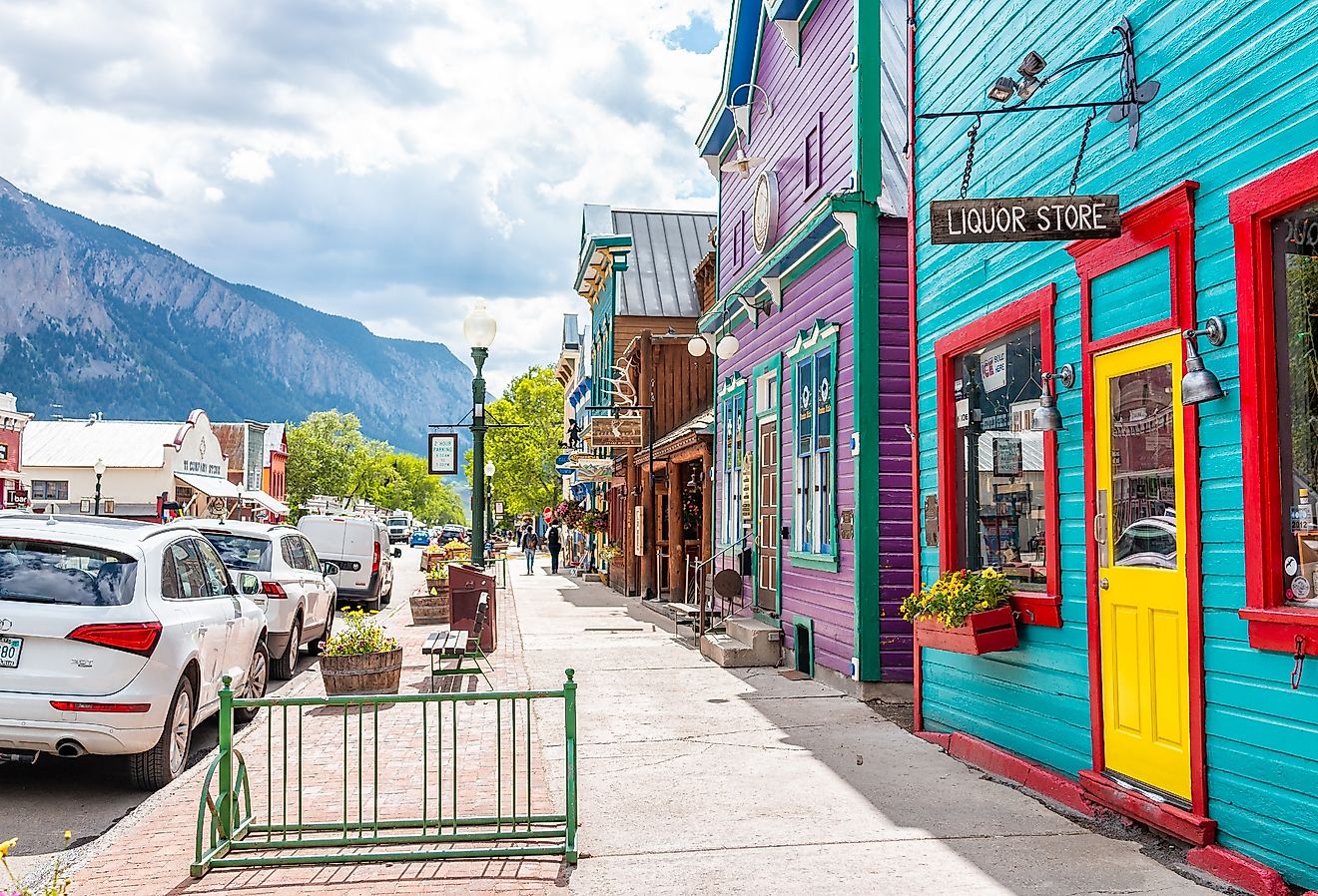 Historic downtown street of Crested Butte, Colorado. Image credit Kristi Blokhin via Shutterstock
