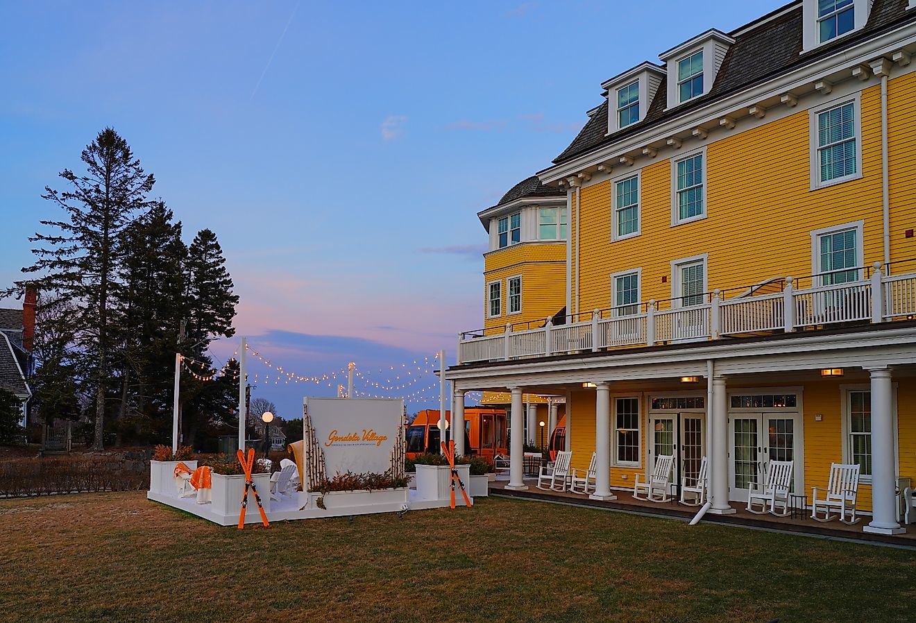 Ocean House, a landmark historic Relais et Chateaux resort hotel in Watch Hill, Westerly, Rhode Island.