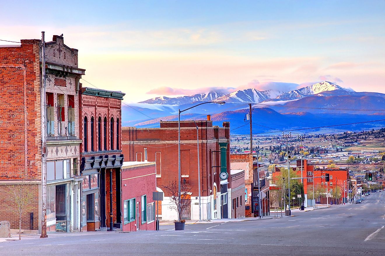 Butte is a consolidated city-county and the county seat of Silver Bow County, Montana