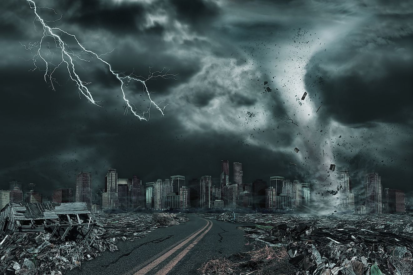 Time and again, natural disasters come to remind us of the extreme power of nature. Image credit: Ronnie Chua/Shutterstock.com