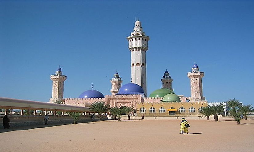  The central Mosque of the Mouride sufi order at Touba, Senegal.