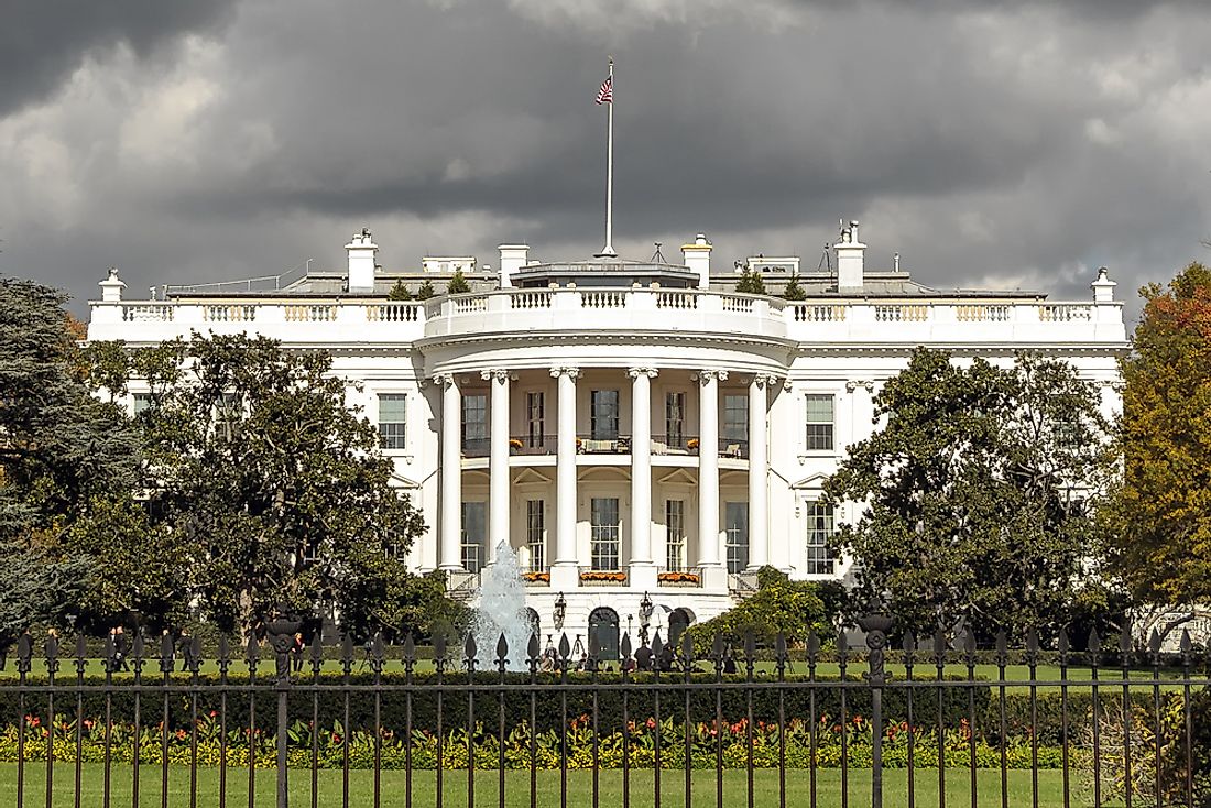 The White House was rebuilt from 1814 to 1817. 