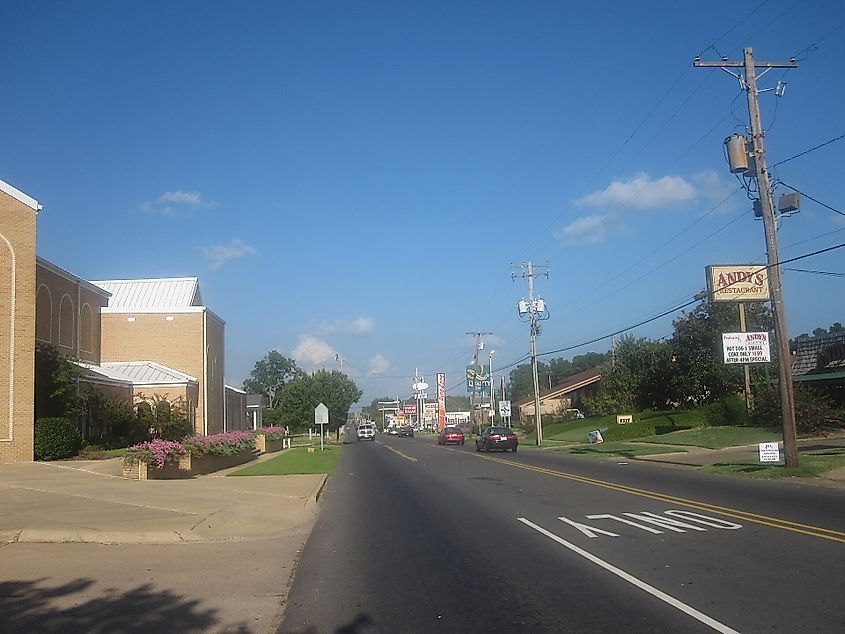 Downtown Magnolia, Arkansas