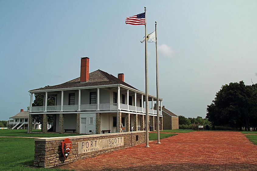 Fort Scott, Kansas: Old outpost for the US Army.