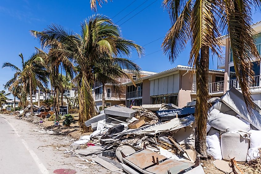 Hurricane Ian Naples Florida Storm, 2022