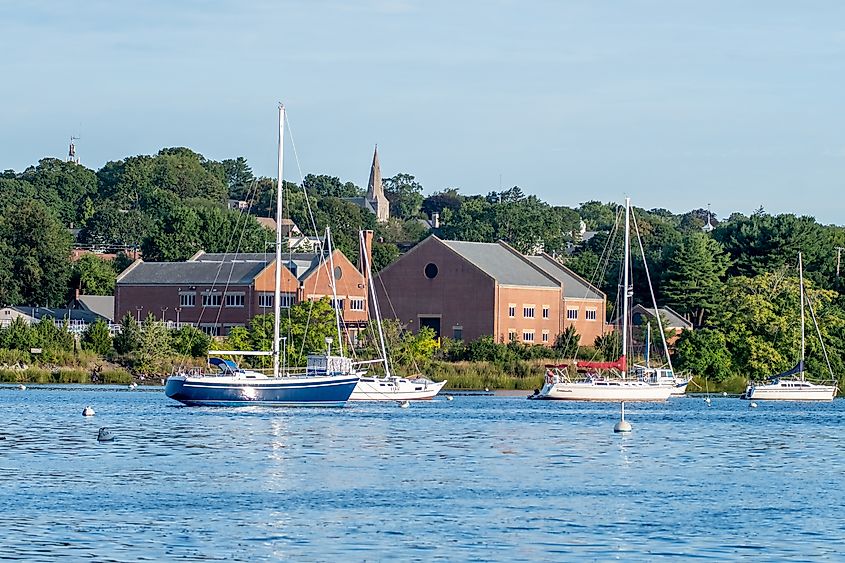 East Greenwich, Rhode Island waterfront scenes.