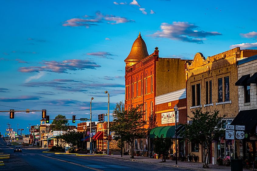 Historic Downtown Eufaula Oklahoma