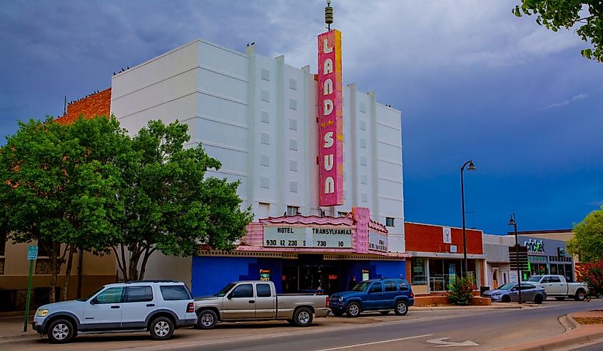 Old cinema in Artesia, New Mexico,