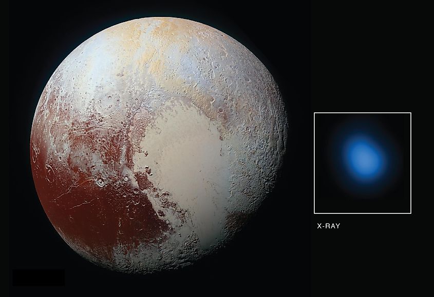 Surface of Pluto via NASA Galleries