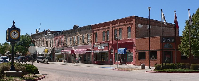 Main Street in Chadron, Nebraska